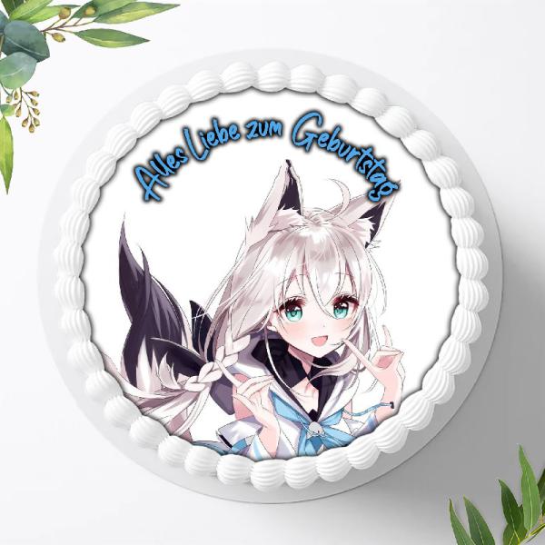 Anime Manga Tortenaufleger Ø 20cm, 0852w